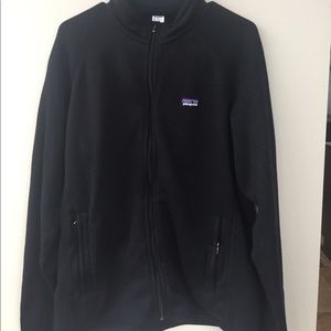 Patagonia Black Zip-up Fleece